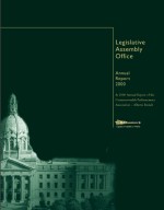 2000 Legislative Assembly Office Annual Report